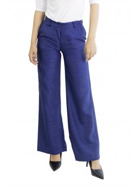 Pantalone palazzo taffetà Elly